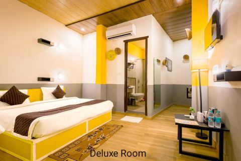 Deluxe Double Room photo at Corbett Wild Resort