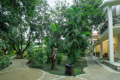 Garden View Room photo at Corbett Wild Resort