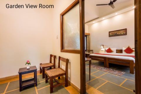 Garden View Room photo at Corbett Wild Resort