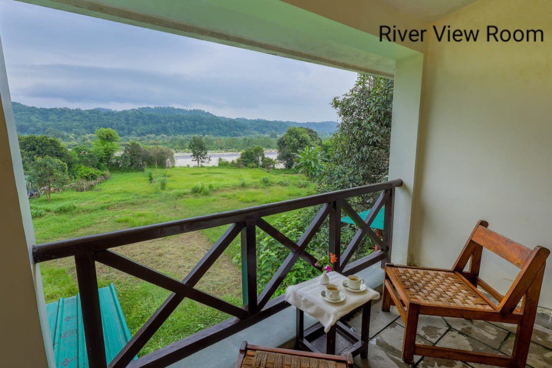 River View Room photo at Corbett Wild Resort