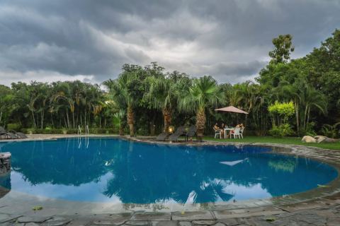 Swimming Pool photo at Corbett Wild Resort